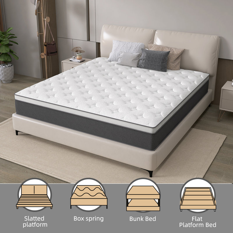 Abid upholstered platform bed top